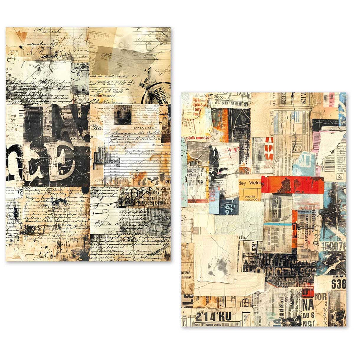 Ciao Bella Lu Mania A5 Tissue Paper Set - Fragments Of Time [ME005] - Image 9