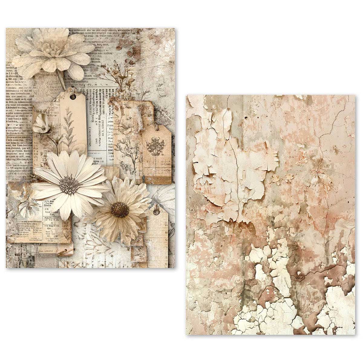 Ciao Bella Lu Mania A5 Tissue Paper Set - Wild Blossom [ME004] - Image 3