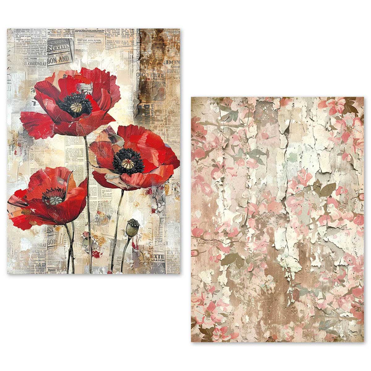 Ciao Bella Lu Mania A5 Tissue Paper Set - Wild Blossom [ME004] - Image 4