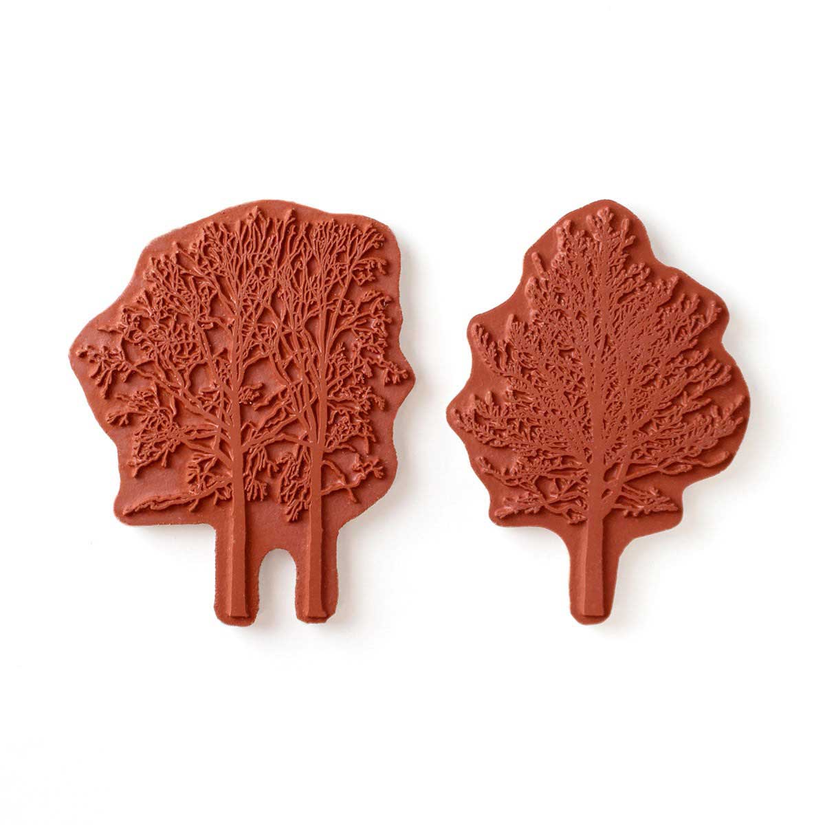 Cosmic Shimmer / Andy Skinner Cling Stamp Set - Winter Trees [07-0042-AS] - Image 2