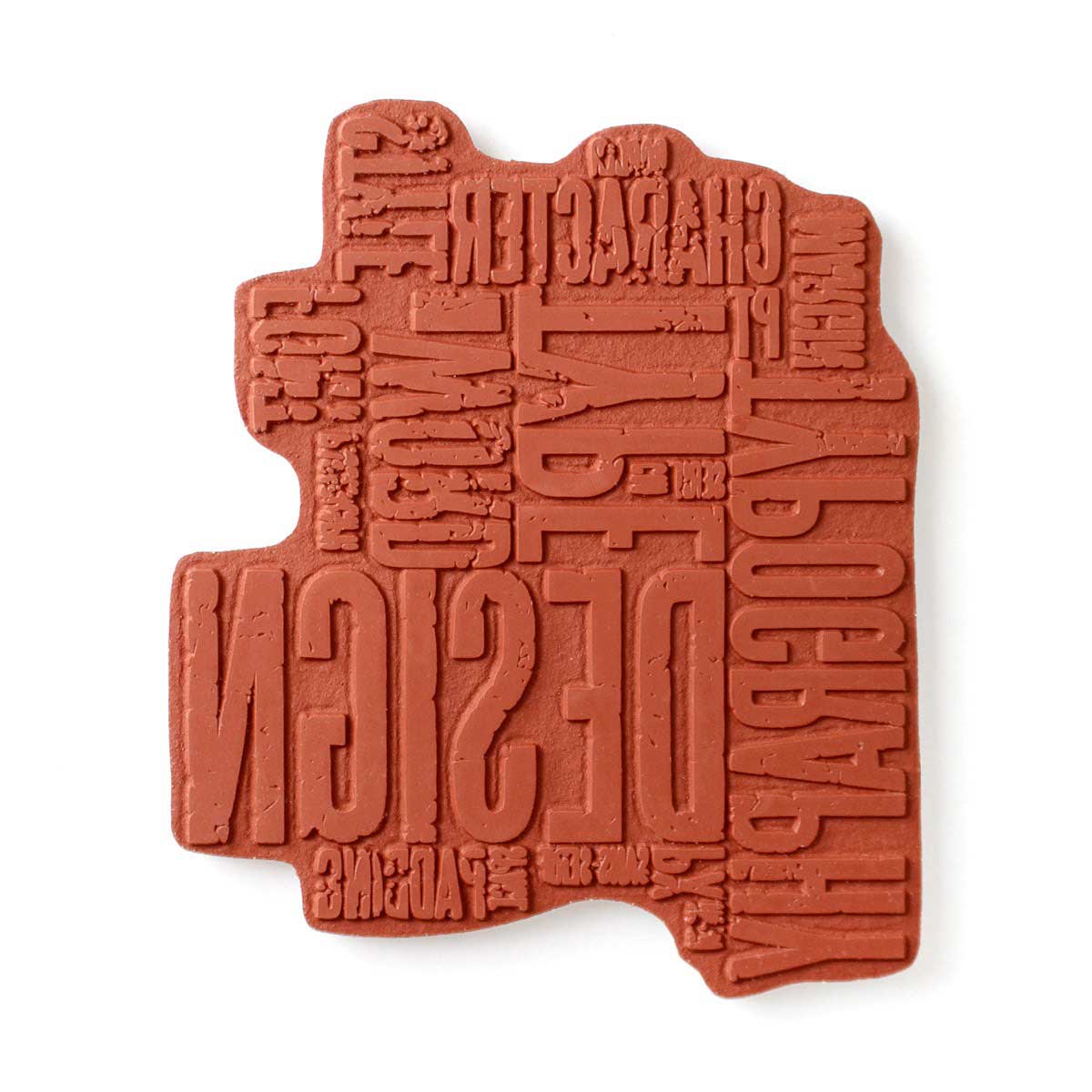Cosmic Shimmer / Andy Skinner Cling Stamp - Typology [07-0049-AS] - Image 2