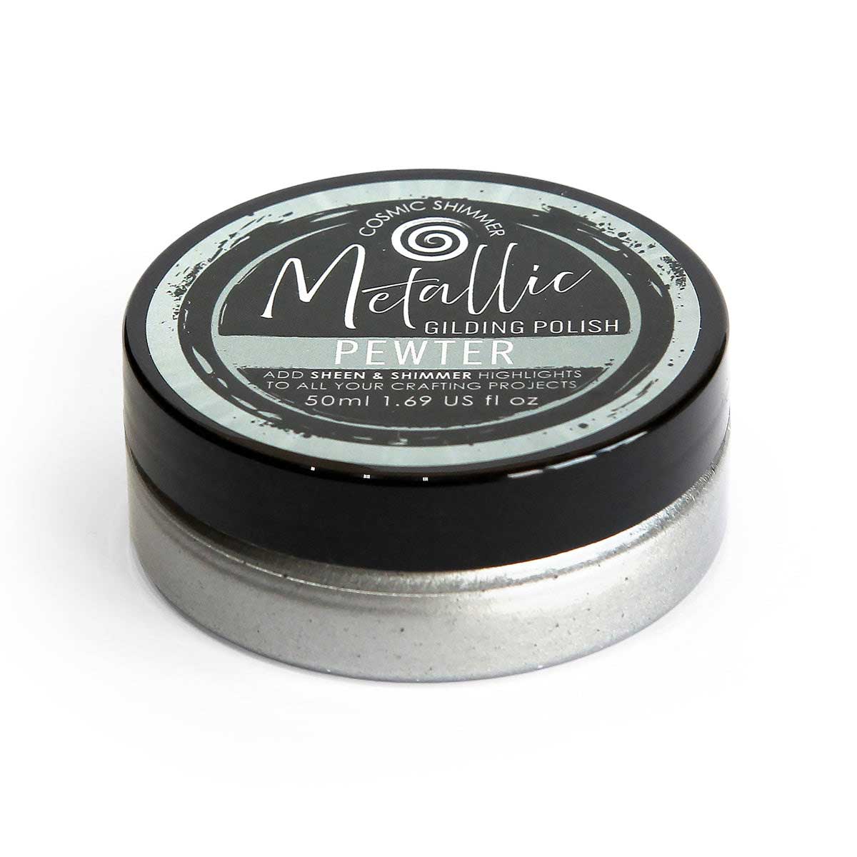 Cosmic Shimmer Gilding Polish - Pewter