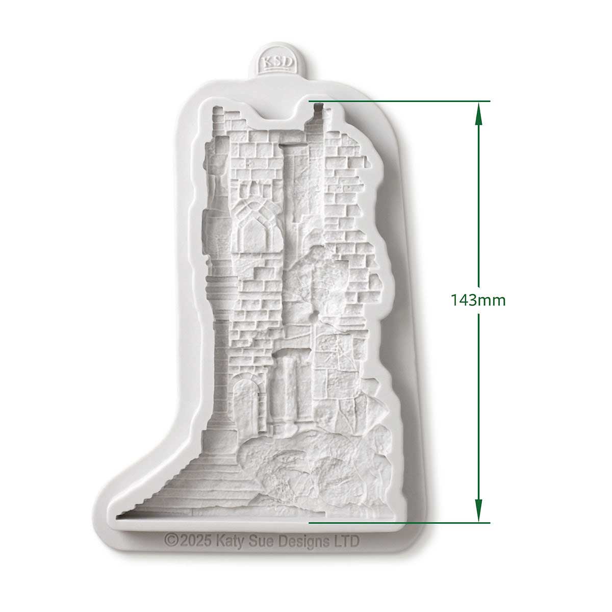 Cosmic Shimmer Silicone Mould - Castle Ruins [CE0160-CS] - Image 2