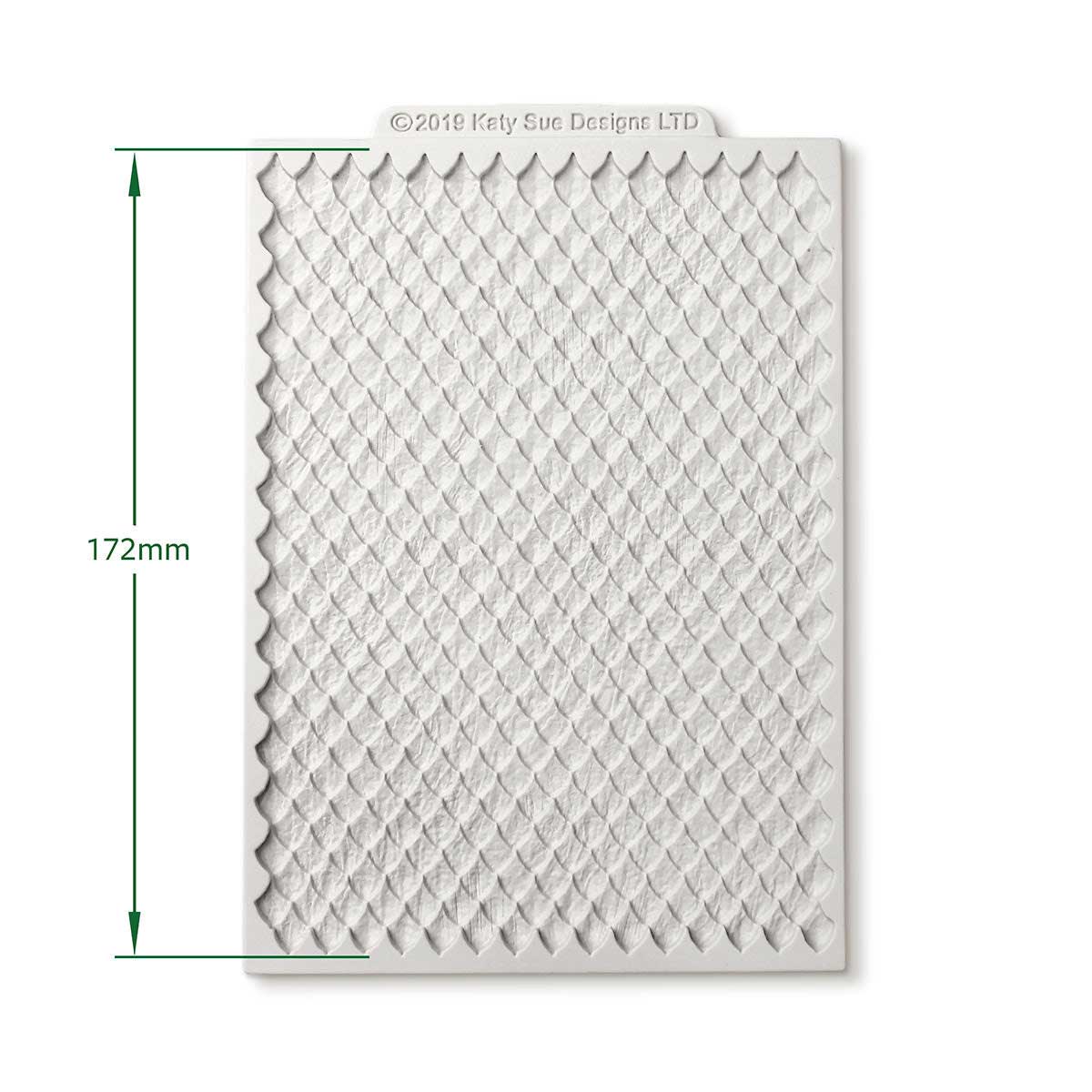 Cosmic Shimmer Silicone Mould - Continuous Dragon Scales [DM0051-CS] - Image 2