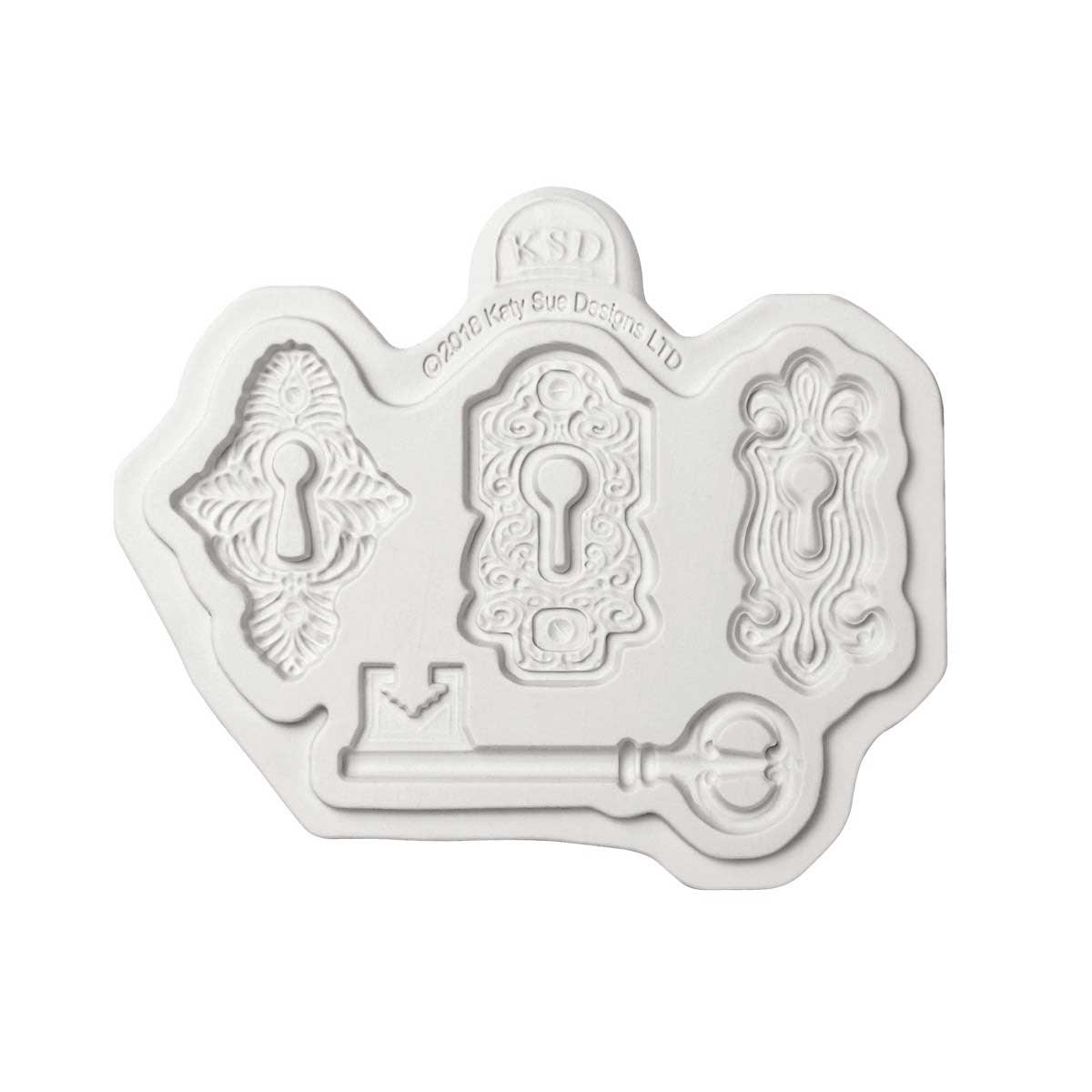 Cosmic Shimmer Silicone Mould - Locks & Key [CE0084-CS] - Image 2