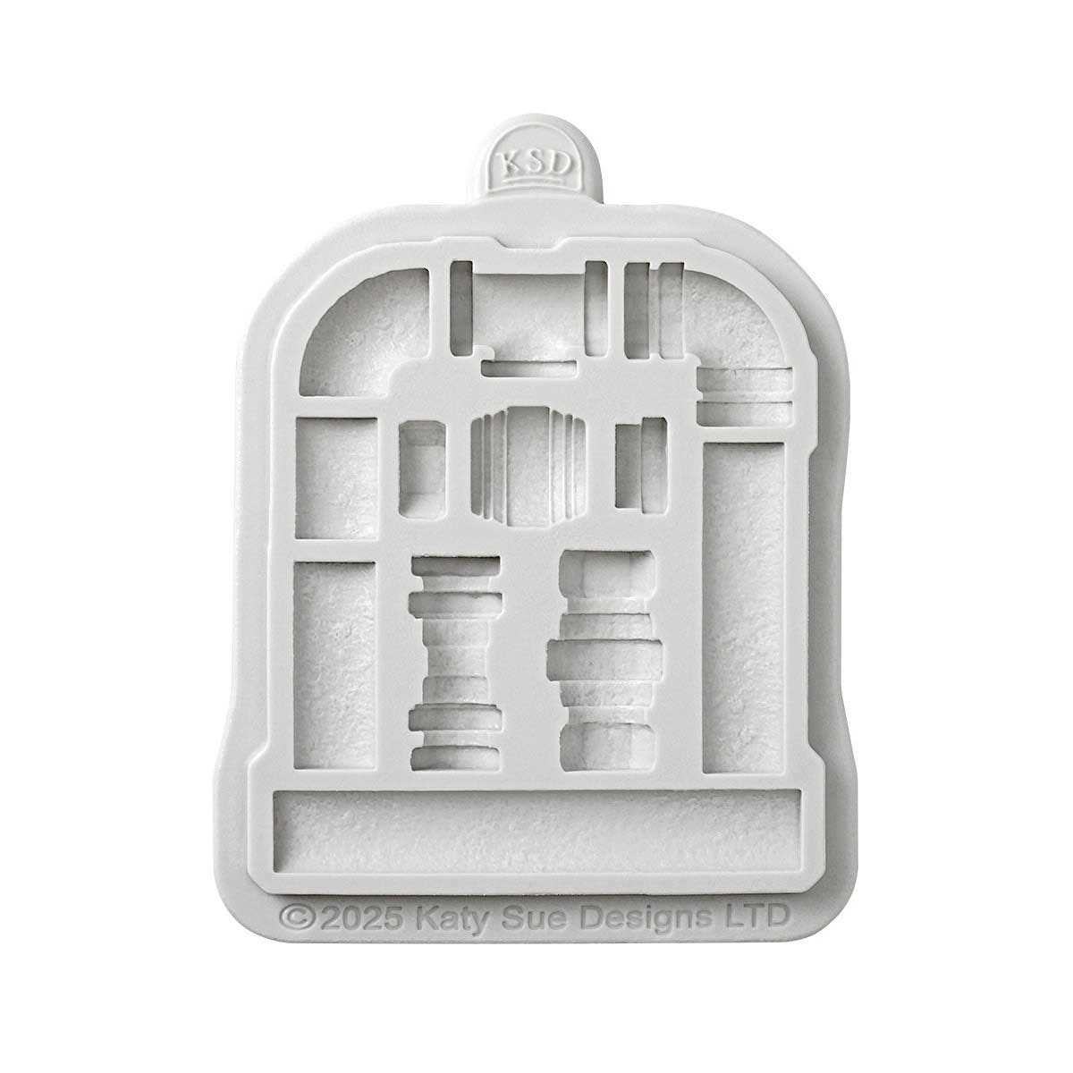 Cosmic Shimmer Silicone Mould - Petite Pipeworks [CE0150-CS] - Image 2