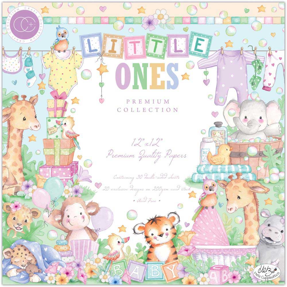 Craft Consortium 12" x 12" Paper Pad - Little Ones [CCPPAD047]