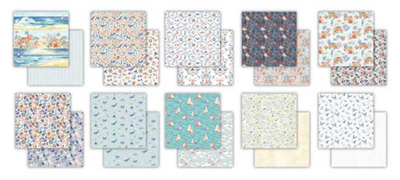 Craft Consortium 12" x 12" Paper Pad - Ocean Tale [CCPPAD034] - Image 3