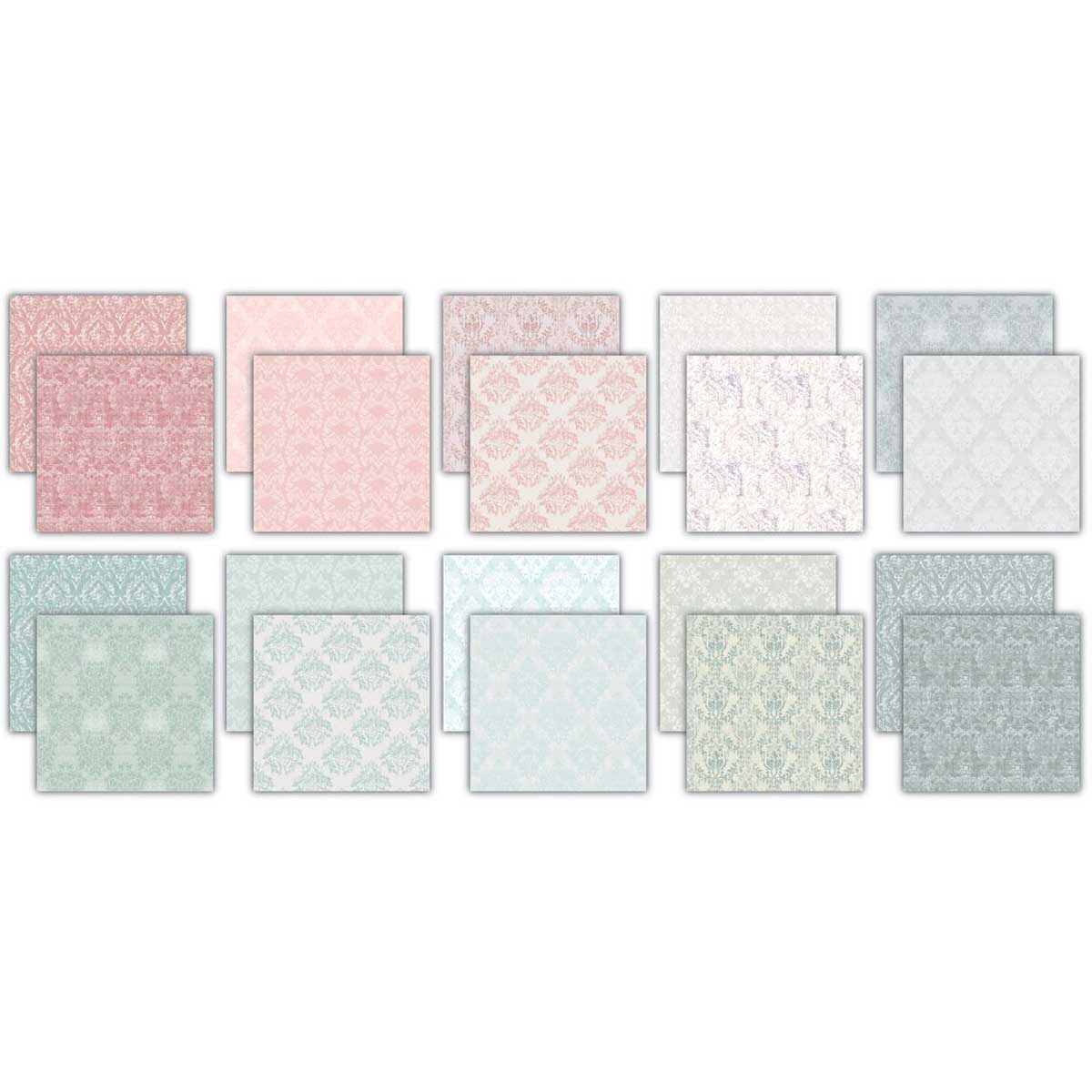 Craft Consortium 6" x 6" Paper Pad - Baroque 2 [CCEPAD039B] - Image 2