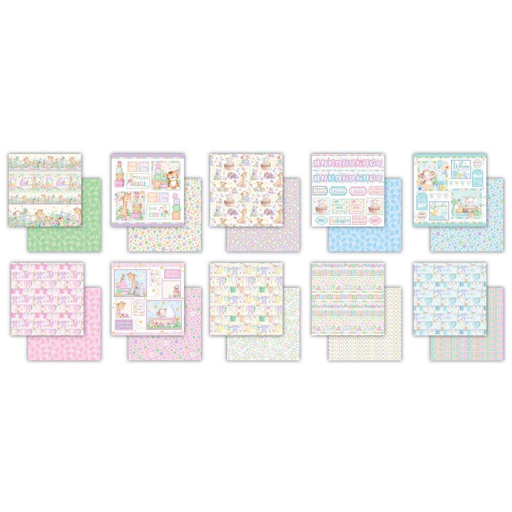Craft Consortium 6" x 6" Paper Pad - Little Ones [CCPPAD047B] - Image 2