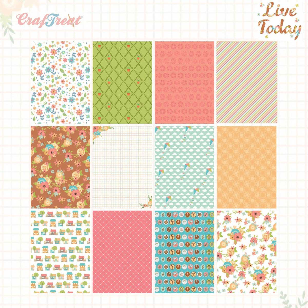 CrafTreat 6" x 8" Paper Pad - Live Today [CTPP6810] - Image 2