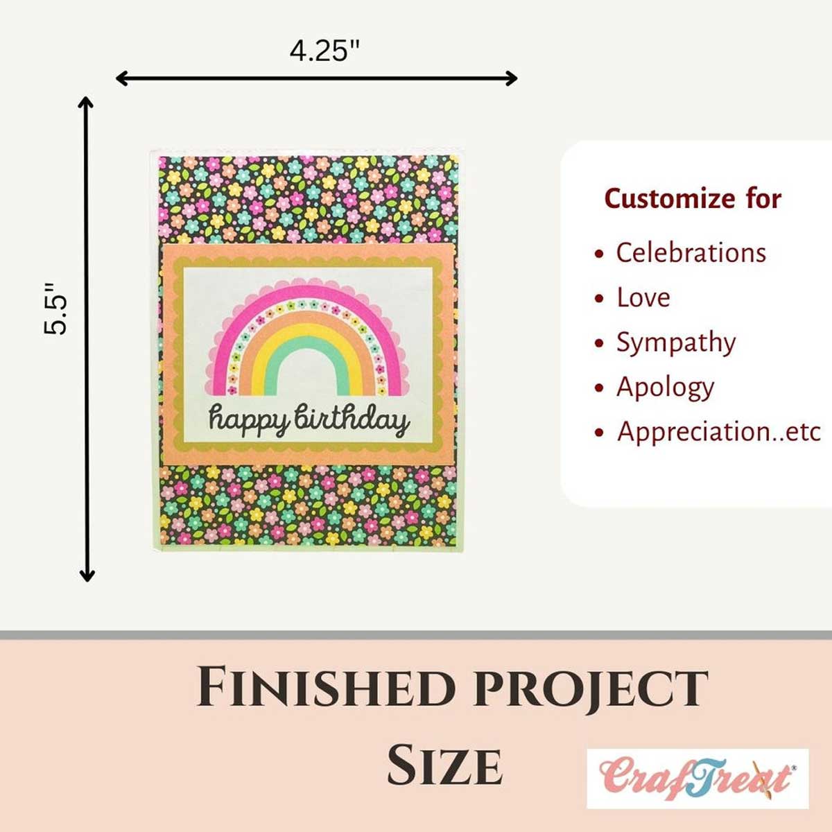 CrafTreat Card Blanks - Twist Turn Pop Up Card [CCB001] - Image 3