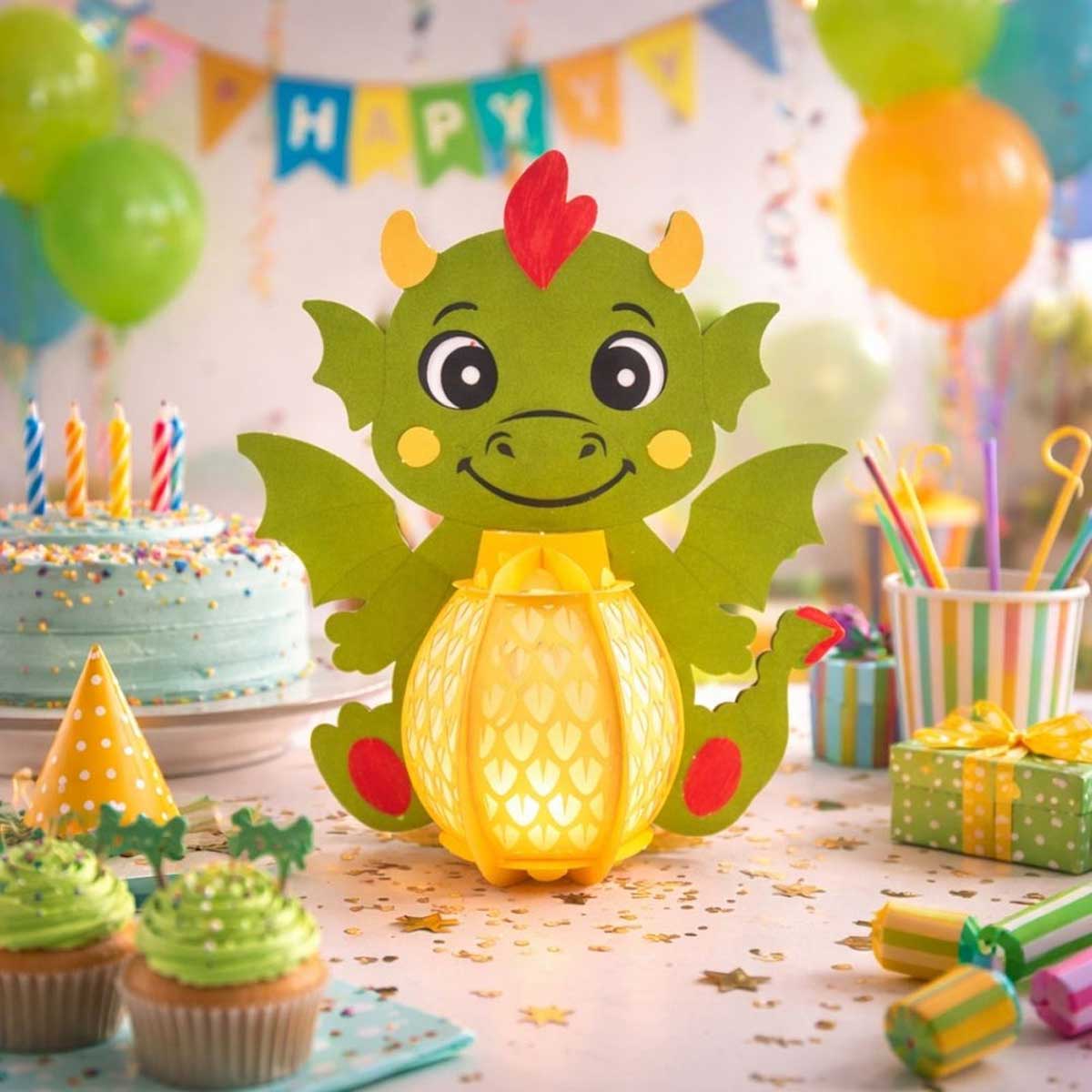 CrafTreat DIY Lantern - Dragon [CTL021] - Image 3