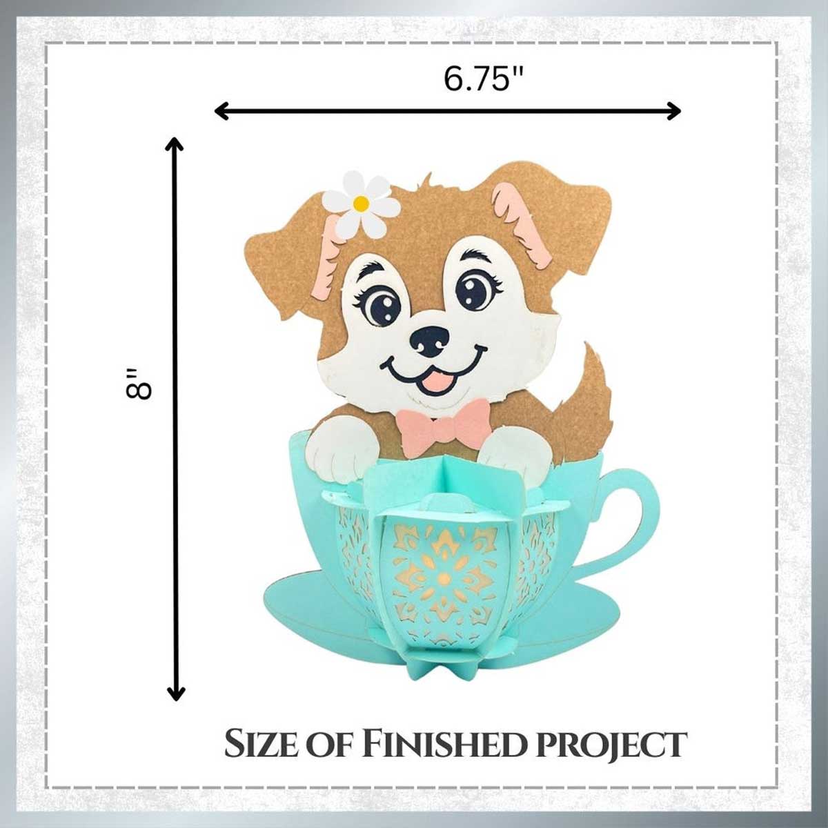 CrafTreat DIY Lantern - Pup In A Cup [CTL018] - Image 2