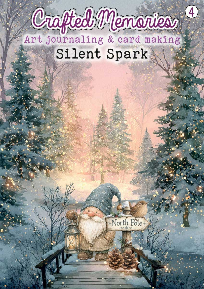 Creatief Art Art Journaling & Card Making Book - Silent Spark [CM-BOEK-004]