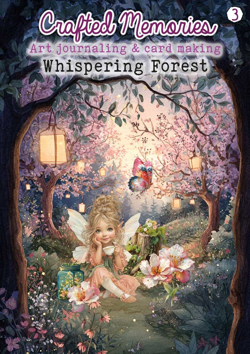 Creatief Art Art Journaling & Card Making Book - Whispering Forest [CM-BOEK-003]
