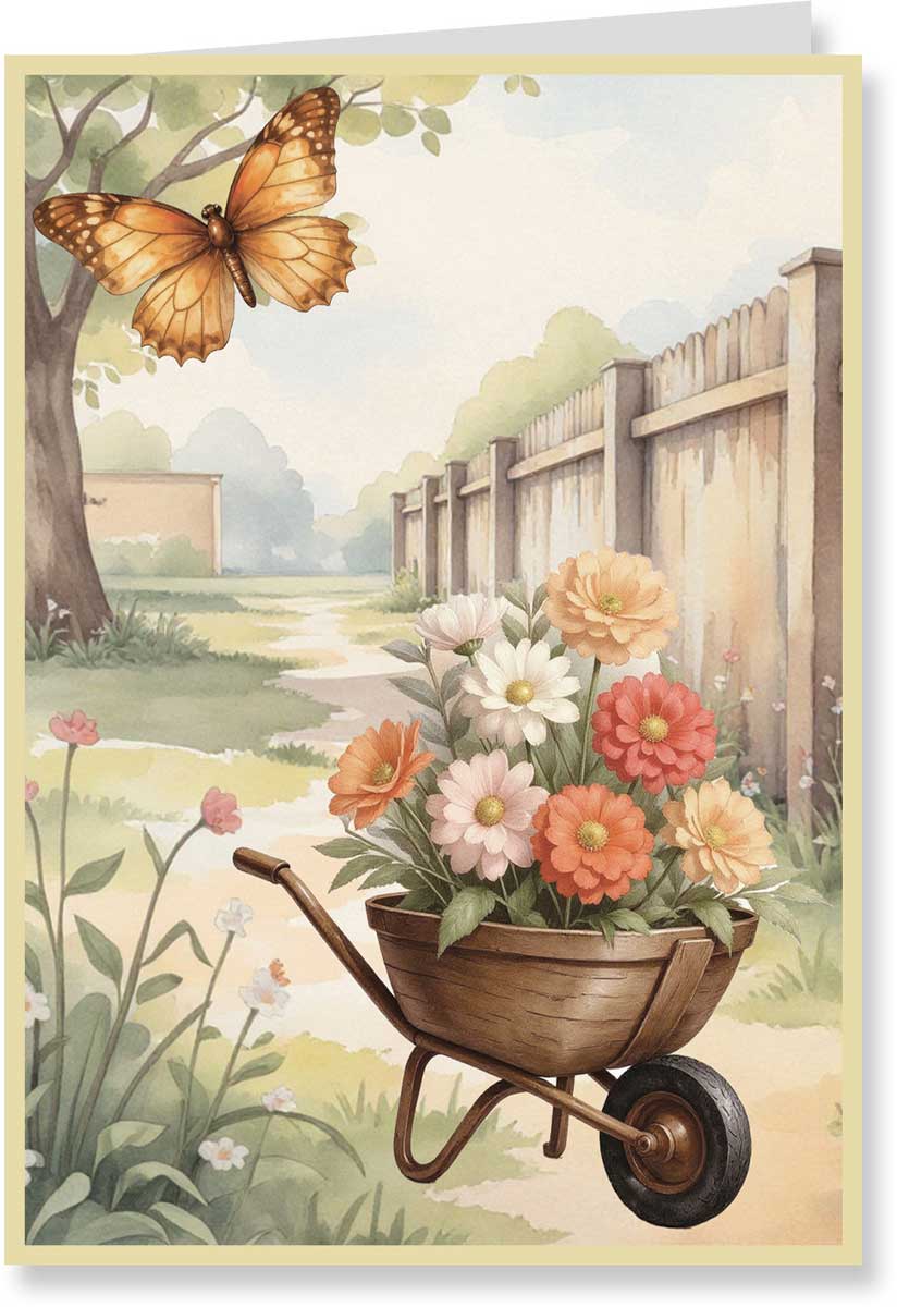 Creatief Art Card Kit - My Happy Little Garden [RE2530-0191] - Image 2
