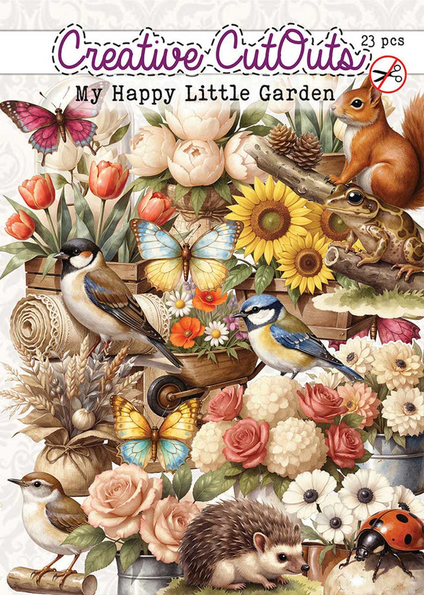 Creatief Art Die Cuts - My Happy Little Garden [CCODC-PLUS-001]