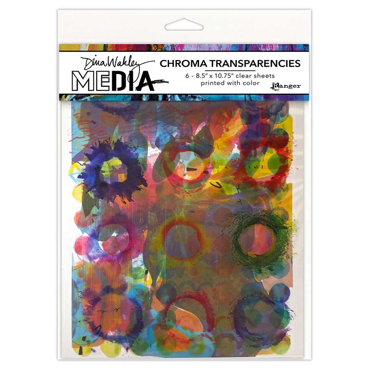 Dina Wakley Media Chroma Transparencies - Painted Elements [MDA92735]