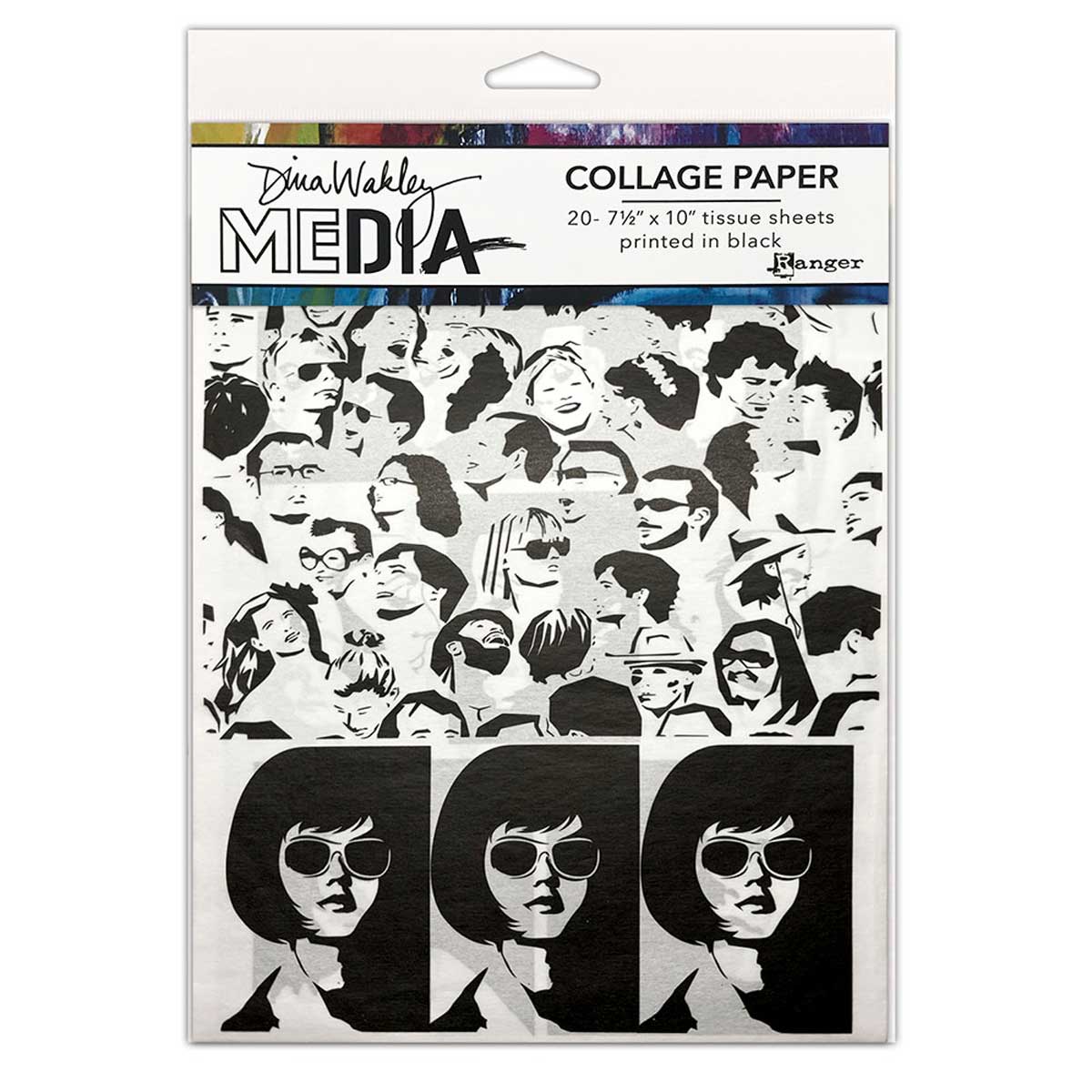 Dina Wakley Media Collage Paper - Bold [MDA85959]