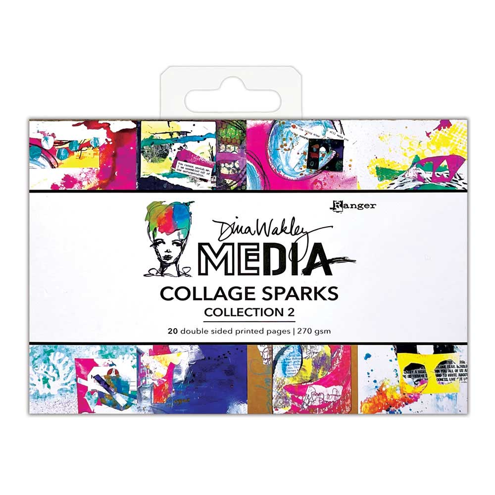 Dina Wakley Media Collage Sparks Collection 2 [MDA82231] 