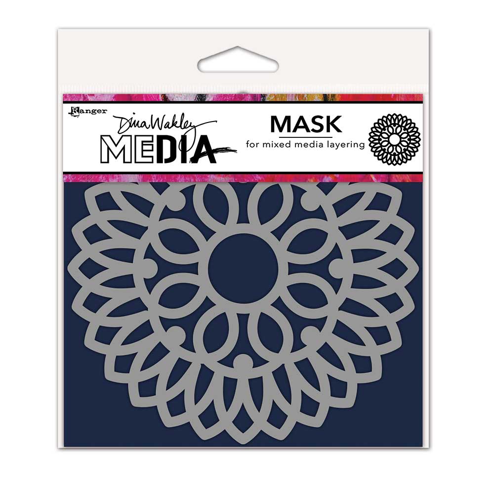 Dina Wakley Media Mask - Pointy Doily [MDS87717] - Joggles.com
