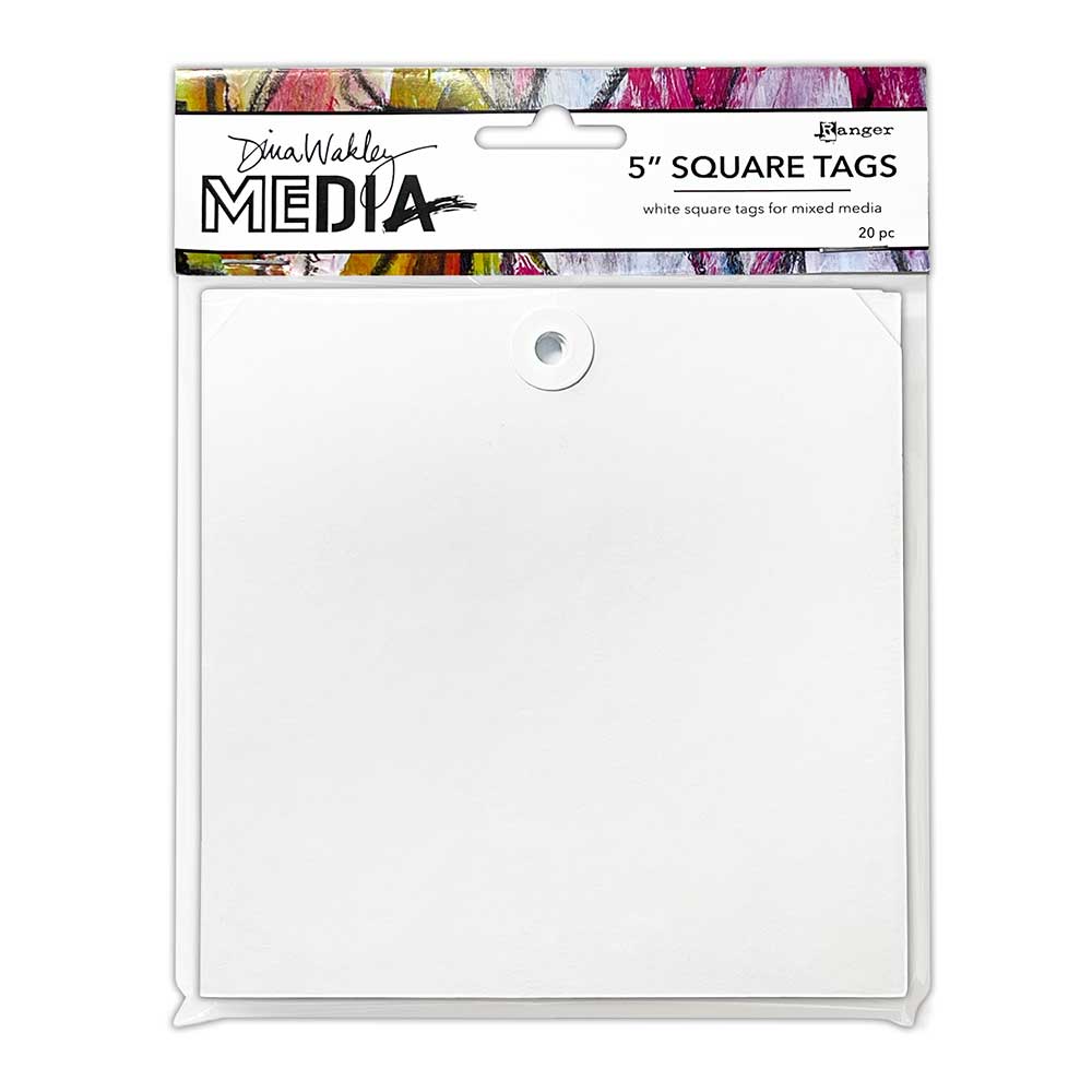 Dina Wakley Media Square Tags - 5" [MDA87656]