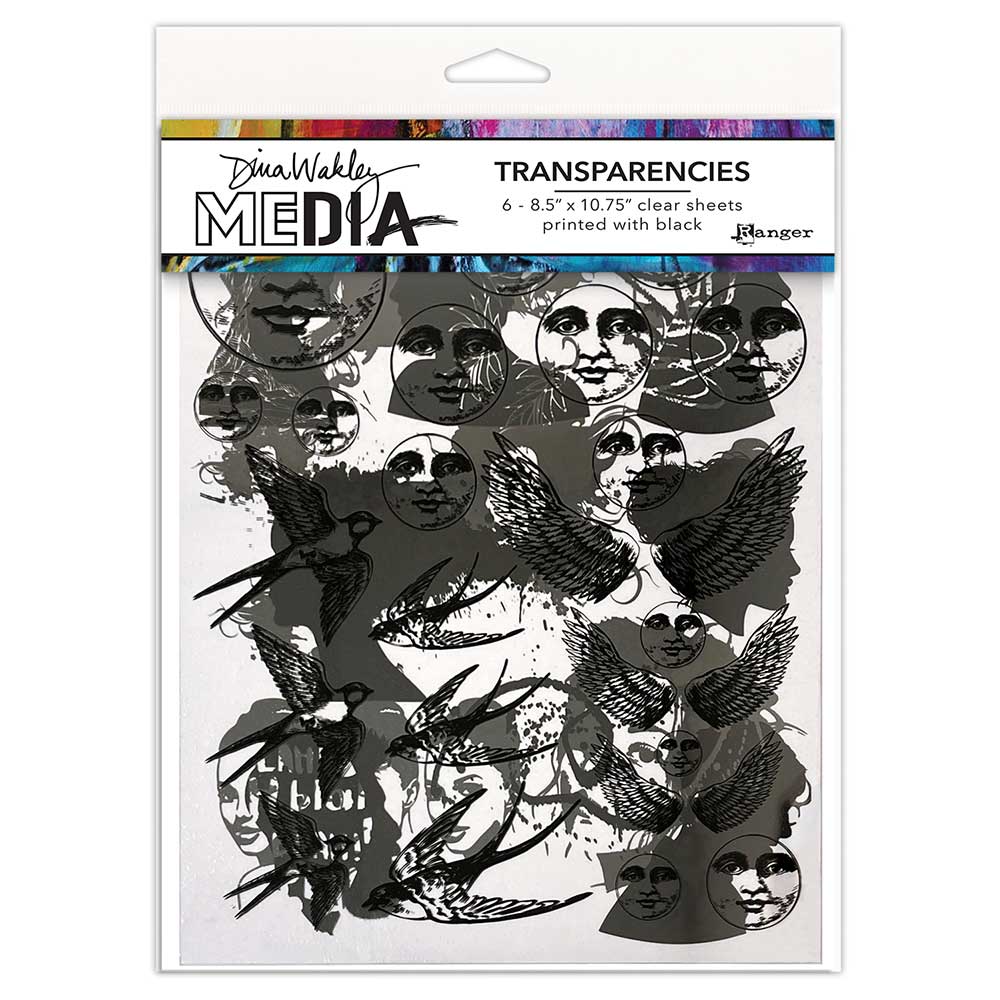 Dina Wakley Media Transparencies - Focals Set 2 [MDA82828]