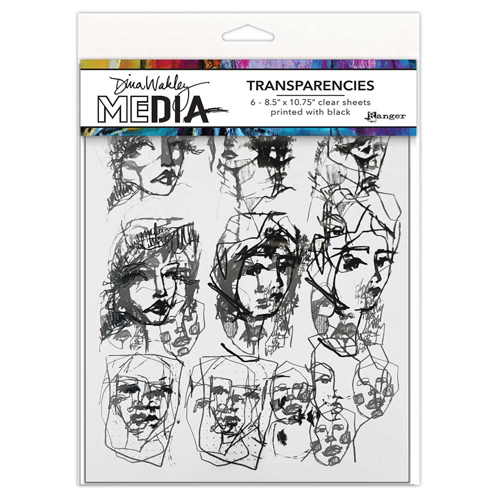 Dina Wakley Media Transparencies - Tinies Set 2 [MDA82644]