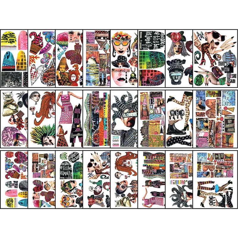 Dylusions Collage Sheets - Set 2 [DYA70351] - Image 2