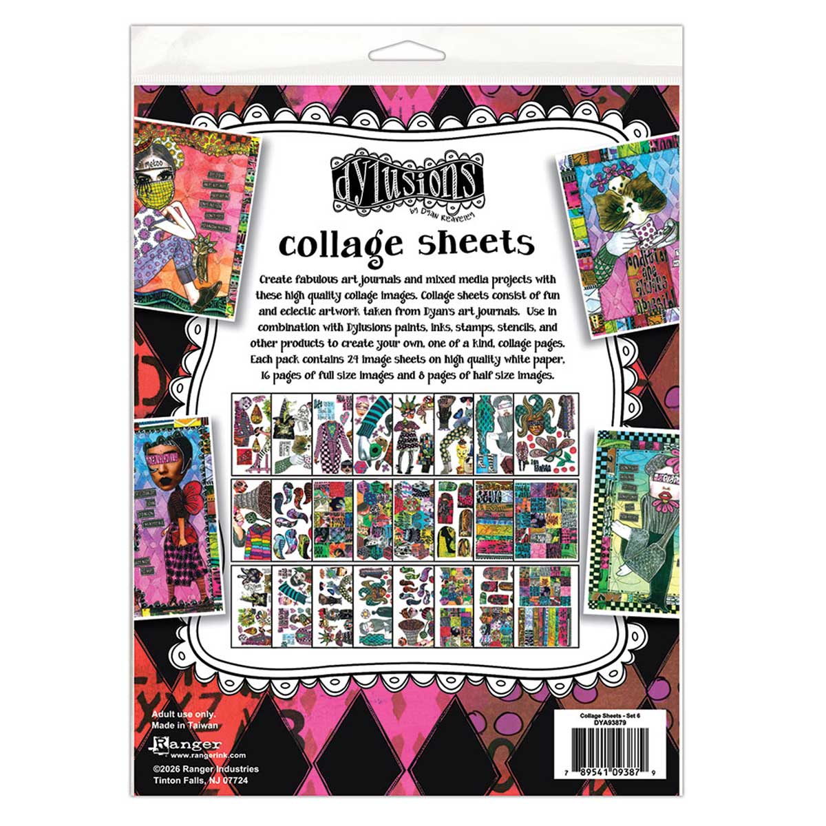 Dylusions Collage Sheets - Set 6 [DYA93879] - Image 2