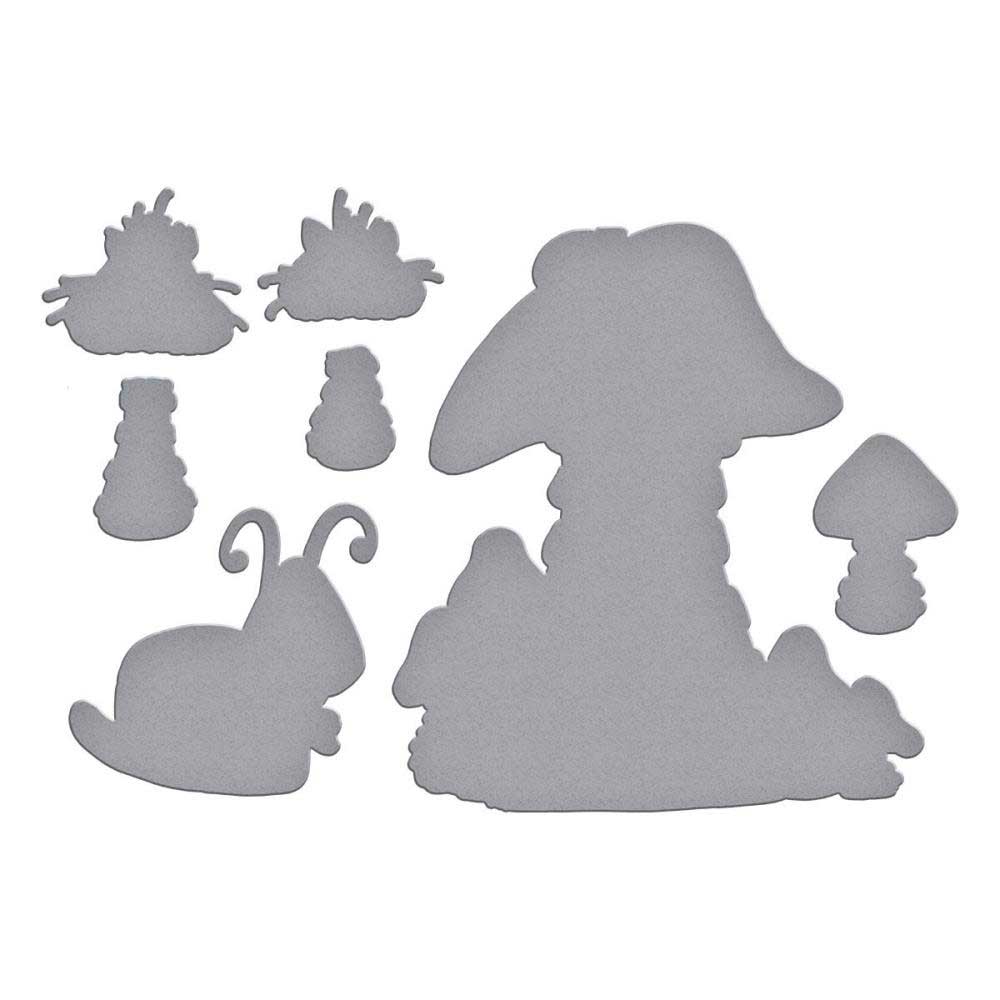 Dylusions / Spellbinders Cutting Dies - Toadstool Tales [S7-253] - Image 2