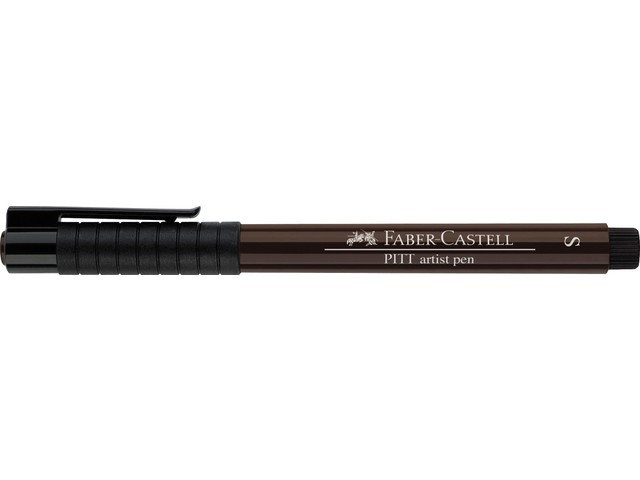 Faber Castell PITT Artist Pen - [S] Super Fine Tip - Dark Sepia