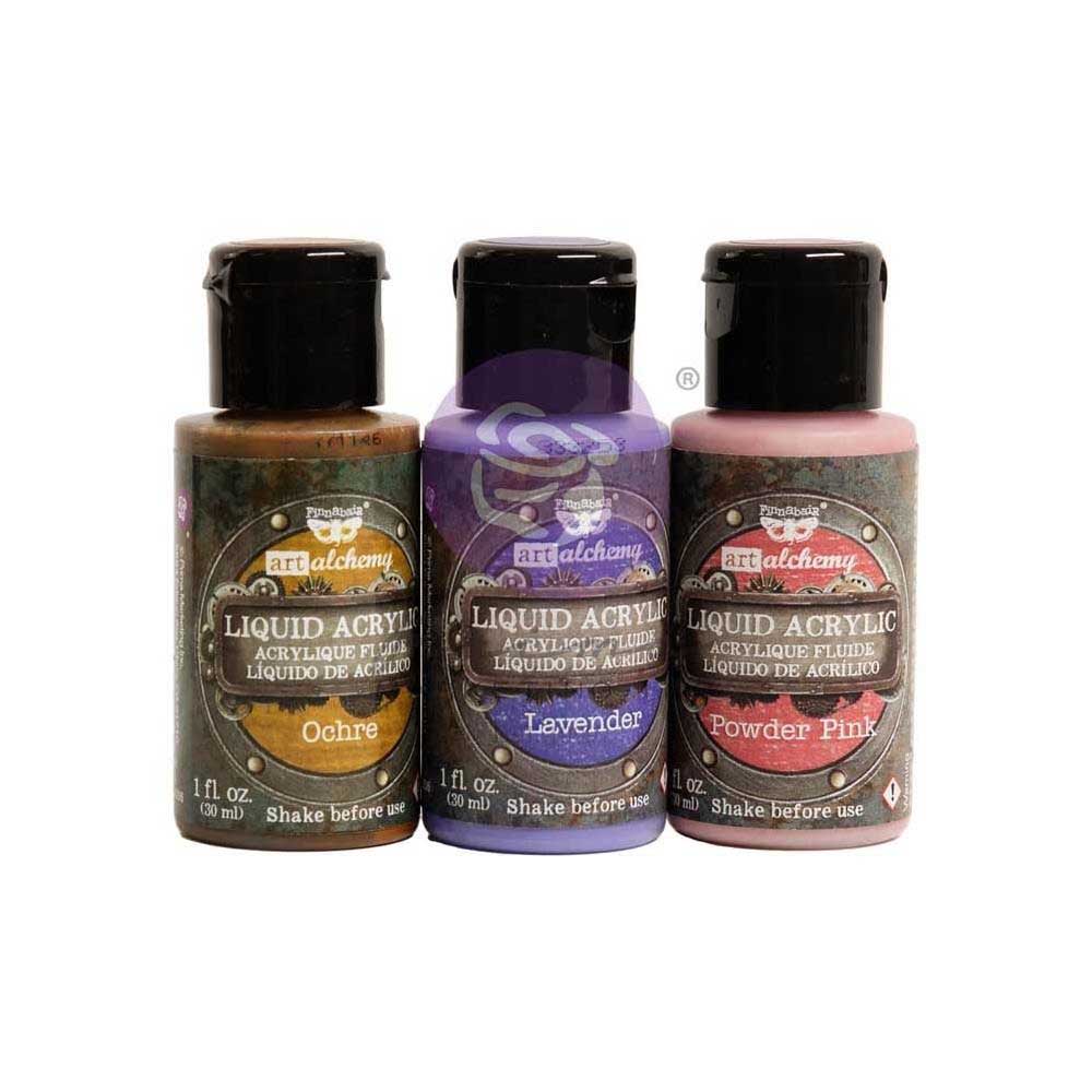 Finnabair Art Alchemy Liquid Acrylic Paint Set - Sentimental [969950] - Image 2