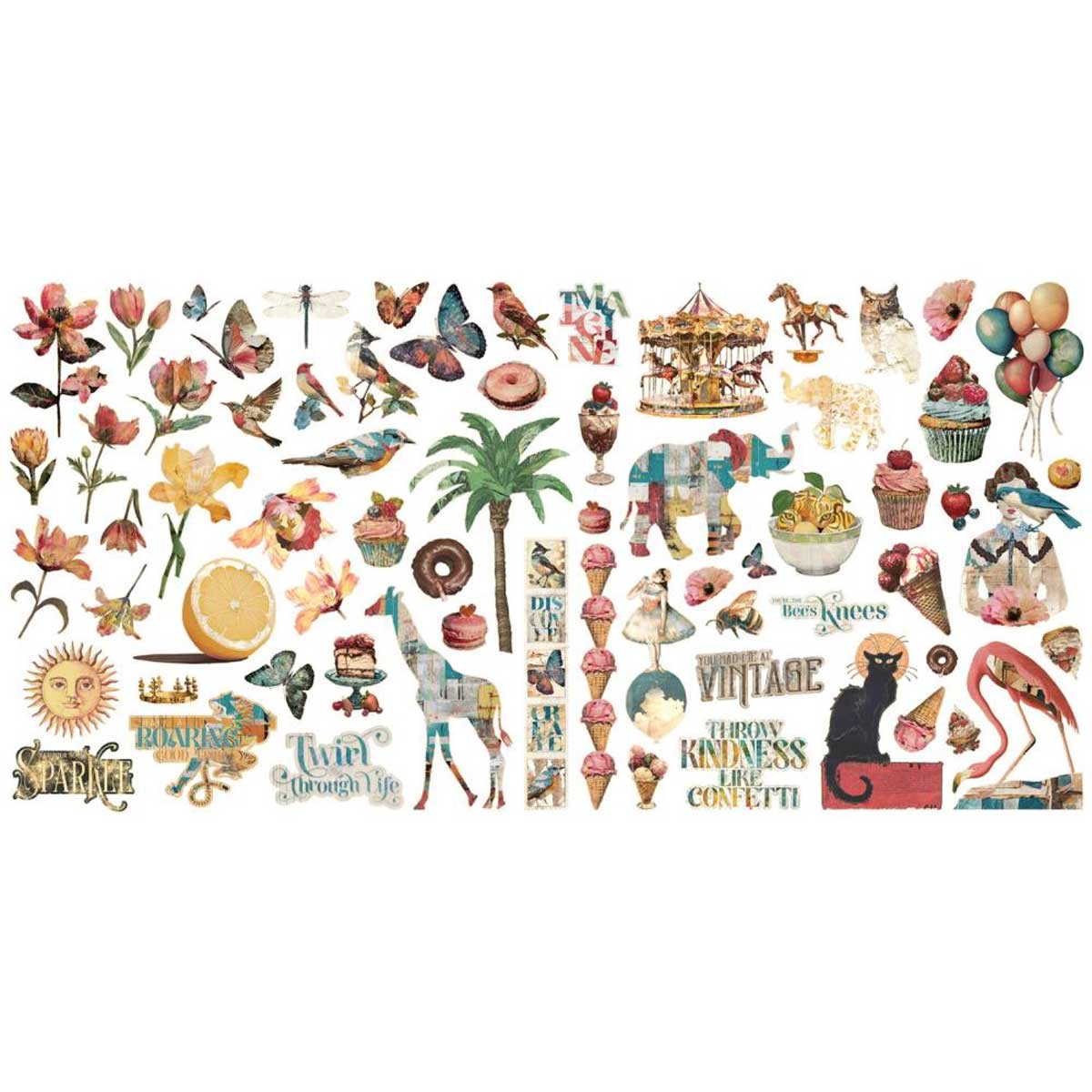 Graphic 45 Journaling Through Time Collection - Ephemera Assortment [4503144] - Image 2