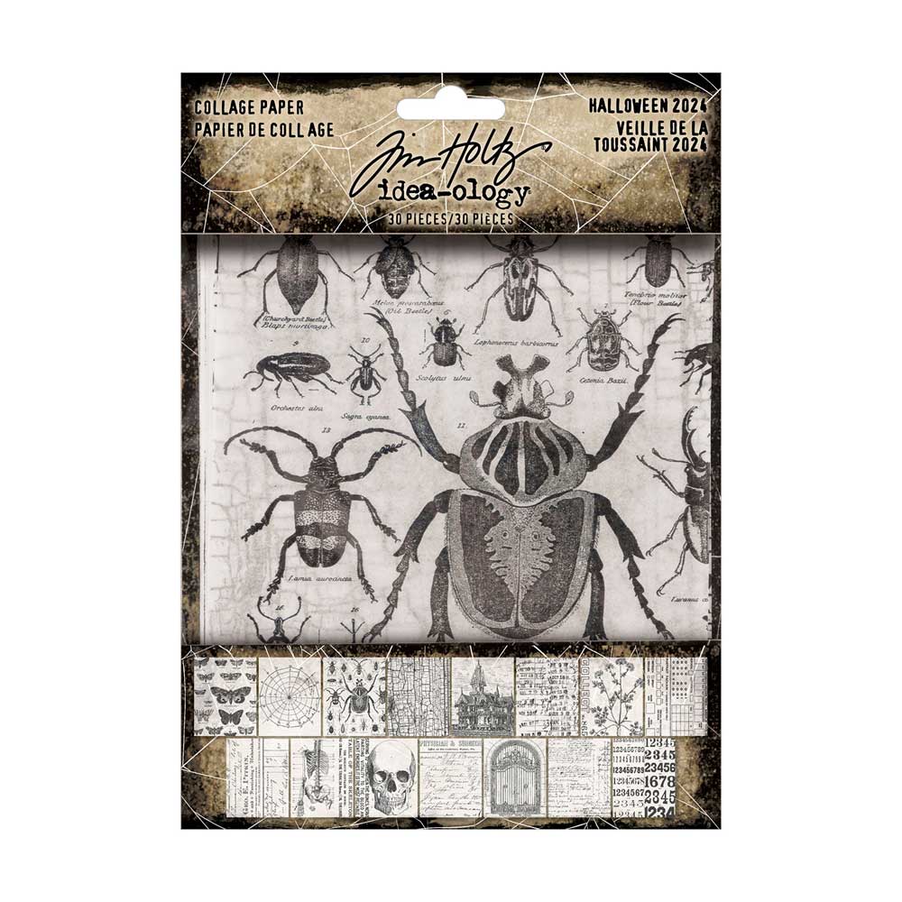 Halloween 2024 Idea-ology by Tim Holtz - [TH94393] Collage Paper