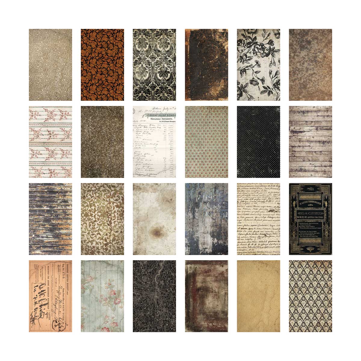 Halloween 2025 Idea-ology By Tim Holtz - [TH94433] Backdrops - Image 2