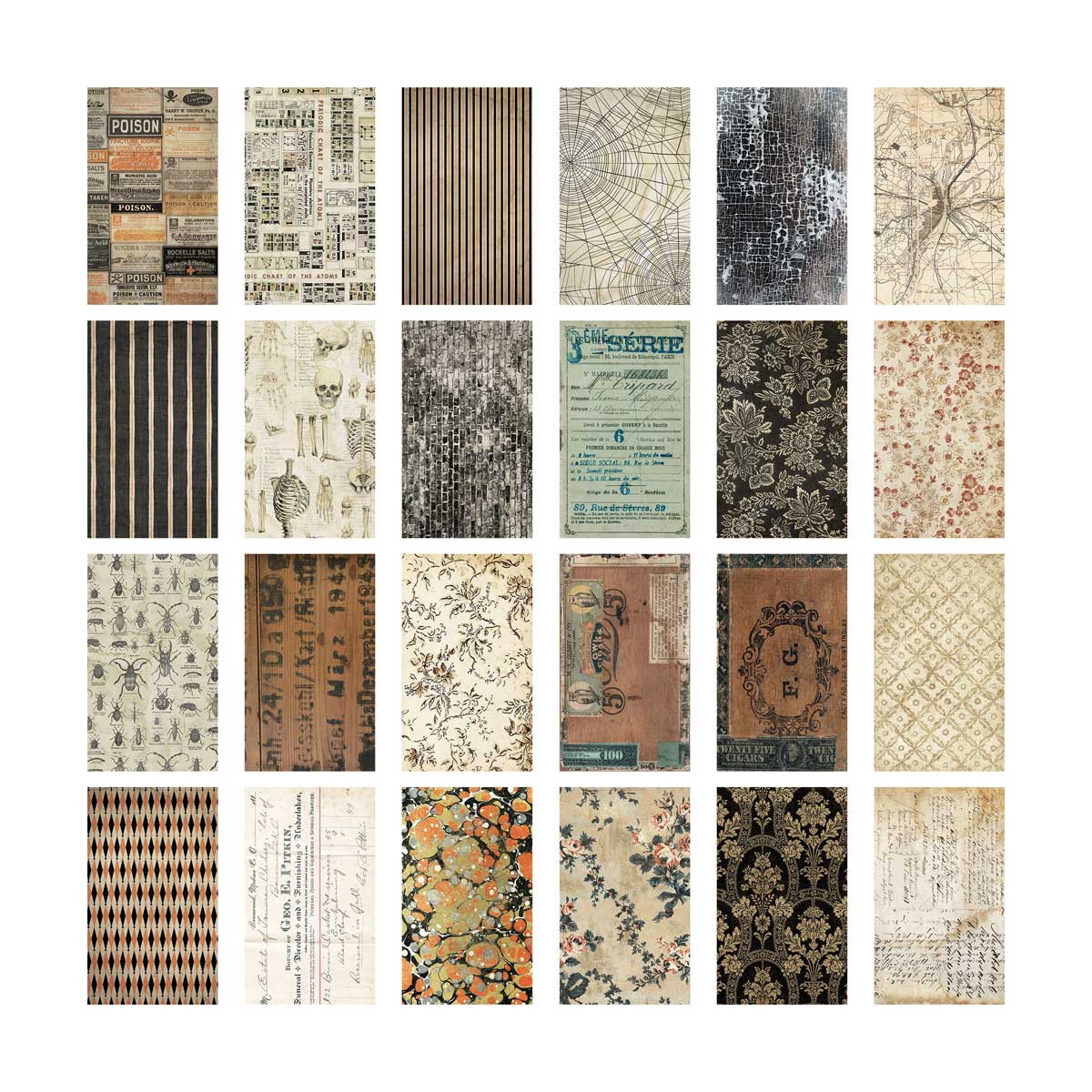 Halloween 2025 Idea-ology By Tim Holtz - [TH94433] Backdrops - Image 3