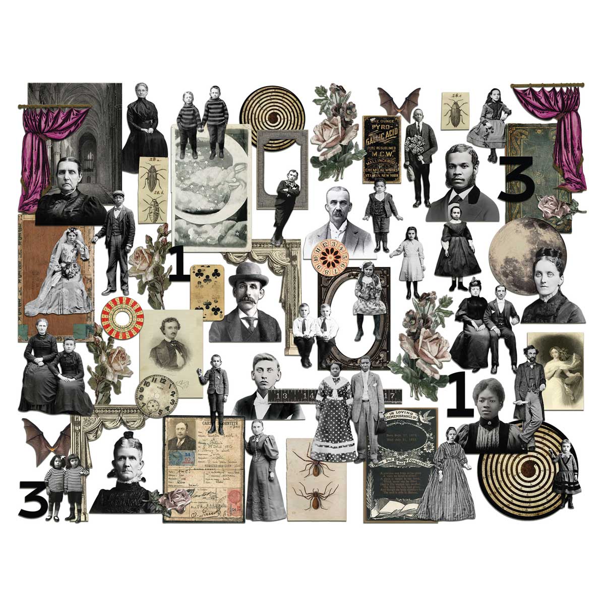 Halloween 2025 Idea-ology By Tim Holtz - [TH94441] Layers & Paper Dolls - Image 2