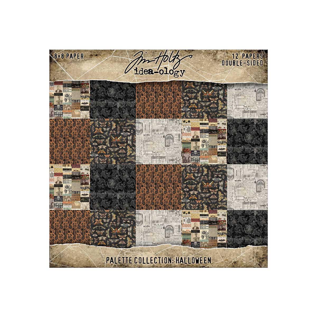 Halloween 2026 Idea-ology By Tim Holtz Palette Collection 8" x 8" Paper Pad [TH94481]