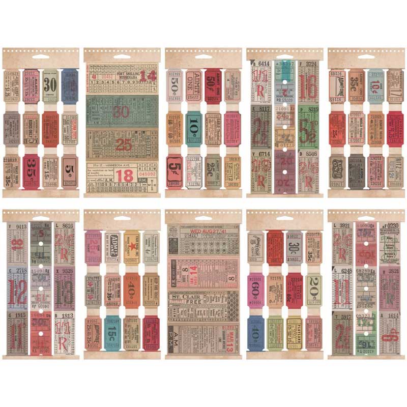 Idea-ology by Tim Holtz - [TH94036] Ticket Book - Image 2