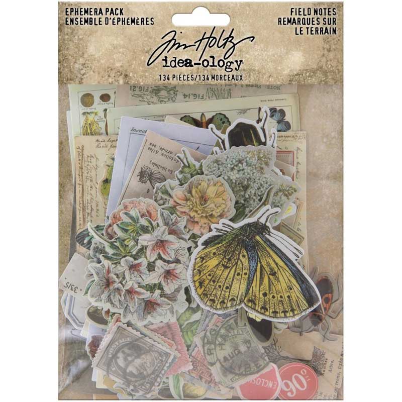 Idea-ology by Tim Holtz - [TH94051] Ephemera Pack - Field Notes