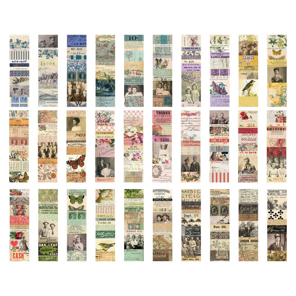 Idea-ology by Tim Holtz - [TH94367] Collage Strips - Large - Image 2