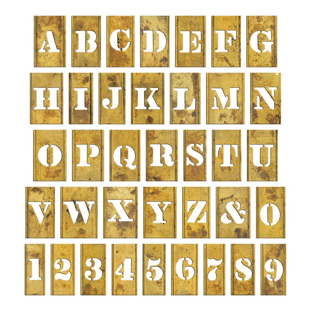 Idea-ology by Tim Holtz - [TH94383] Stencil Chips - Mini - Image 2