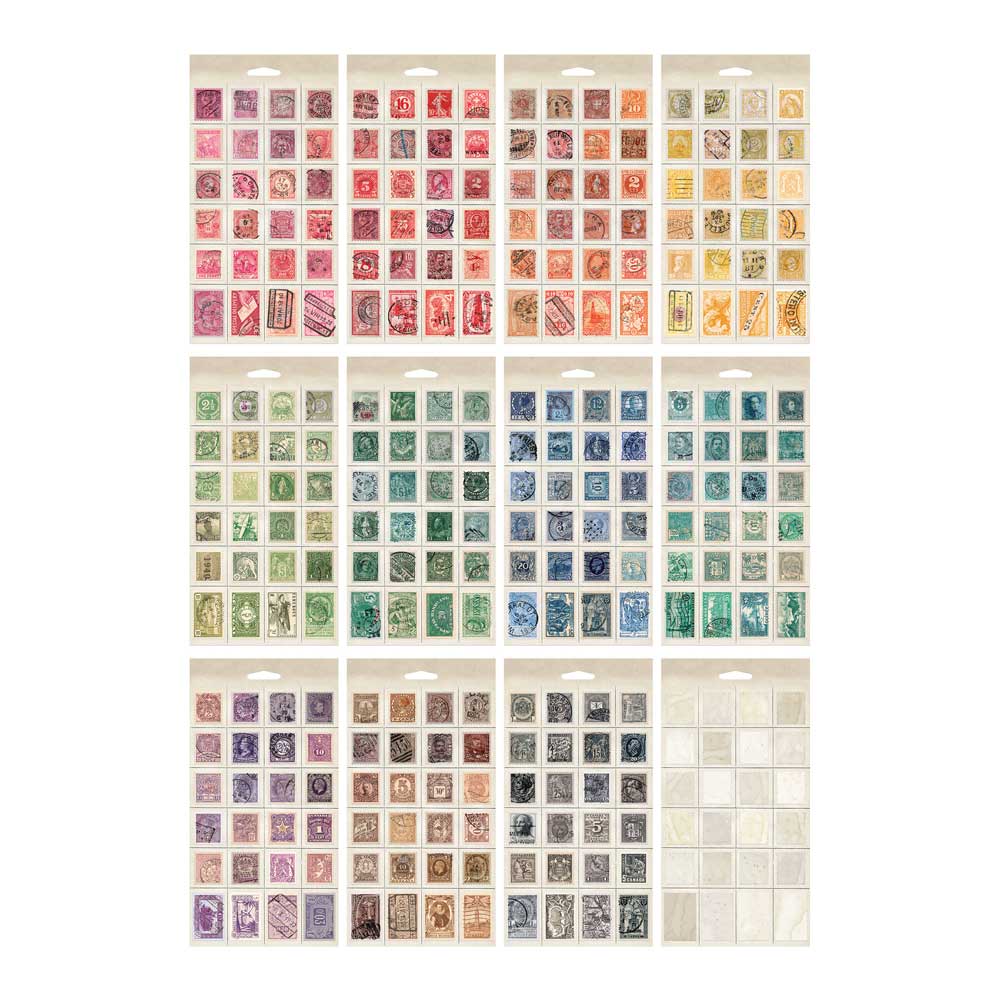 Idea-ology by Tim Holtz - [TH94387] Sticker Book - Postmarked - Image 2