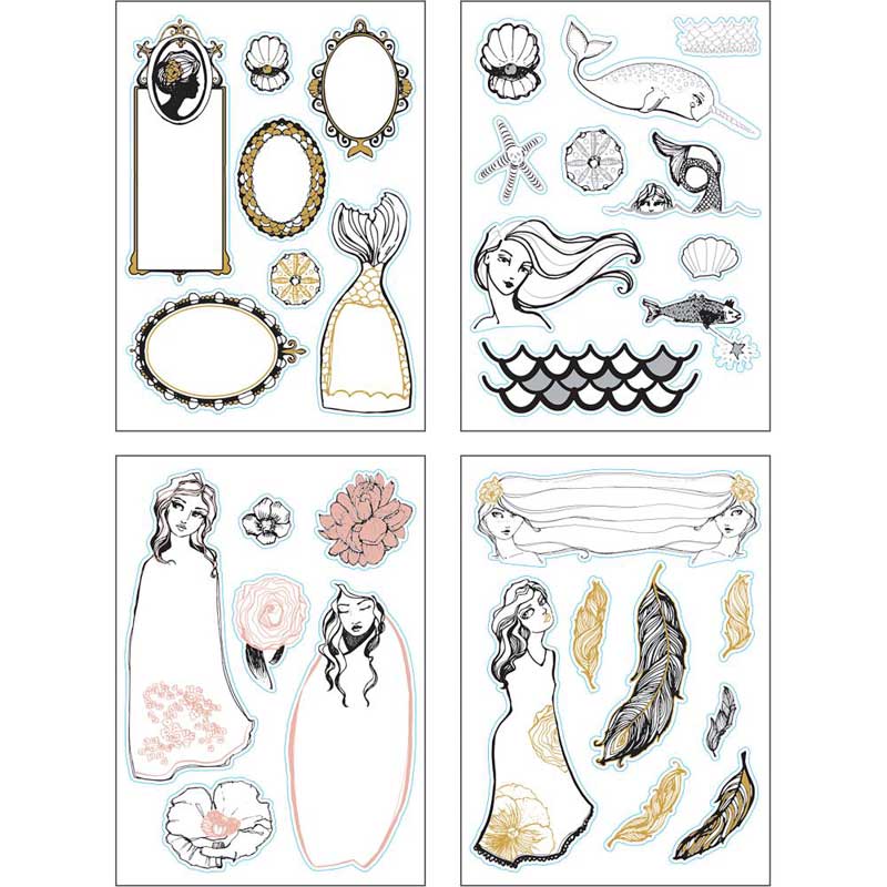 Jane Davenport Colorist Stickers [JD-015] - Image 2