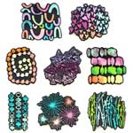 Joggles / Art Journal Love Foam Stamps