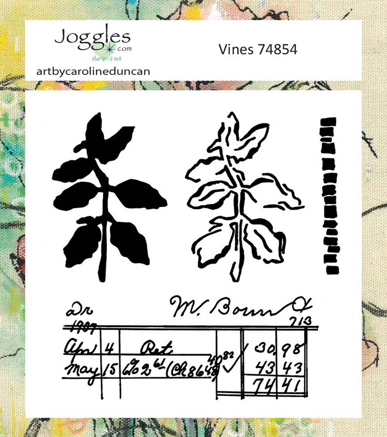 Joggles / Caroline Duncan Clear Stamp Set - Vines [74854] - Joggles.com