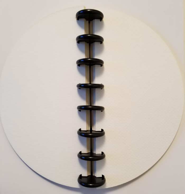 Joggles Disc Bound Watercolor Journal - 8" Round [57105] - Image 2