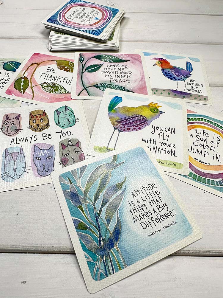 Joggles HeARTful Affirmation Cards By Karen Elaine [52277]